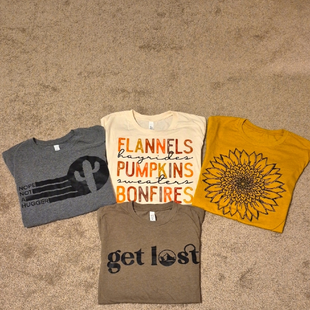 🌟BUNDLE DEAL🌟 4 BELLA CANVAS TEES